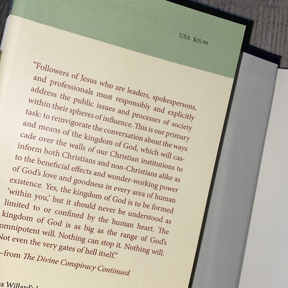 The Divine Conspiracy continued book - Picture 2 of 10